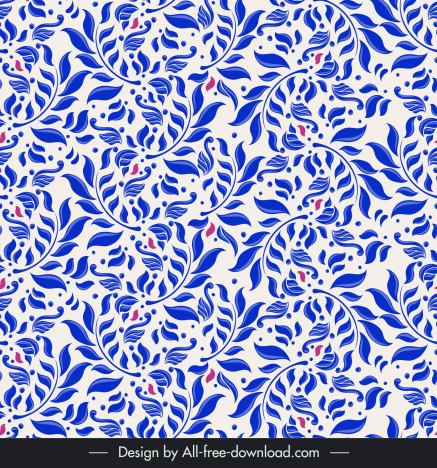 Talavera pattern template messy leaves shapes vectors stock in format ...