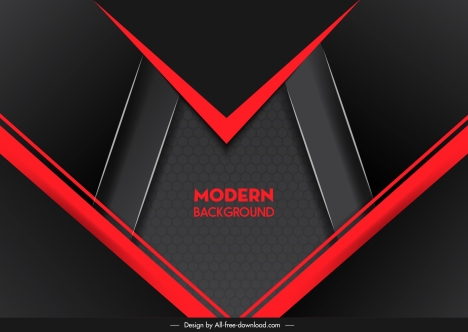 technology background modern abstract dark elegant black red
