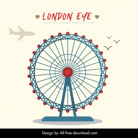 Buy Prints of London Eye and Houses of Parliament Drawing