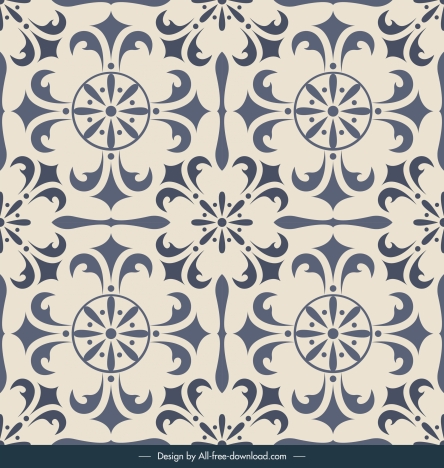 tile pattern template elegant european decor repeating symmetry