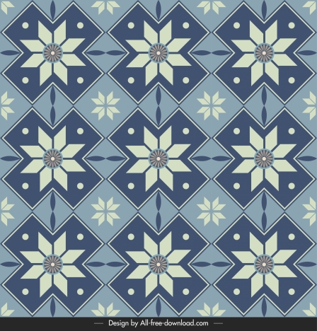 tile pattern template elegant repeating symmetry flat classic