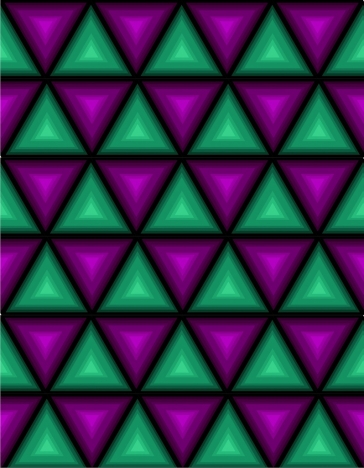 triangles pattern background colored repeating style