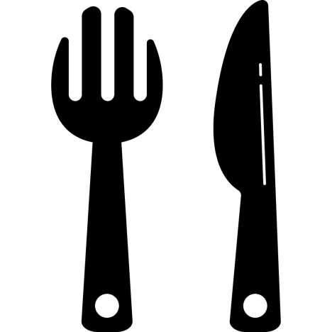 Plate with fork and knife hand drawn sketch icon Plate with fork and knife  hand drawn outline doodle icon dinnerware   CanStock