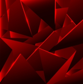 abstract background dark red 3d geometric decor