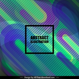 abstract background modern colorful flat curved decor