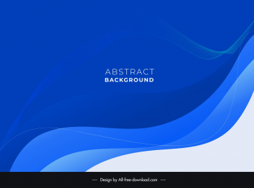 abstract background template elegant curved lines