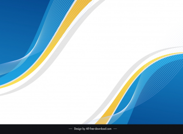 abstract background template elegant dynamic curved lines