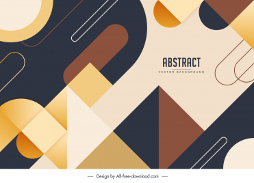 abstract background template flat geometric layout