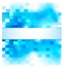 Abstract blue squares background