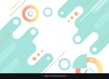 abstract geometric background template elegant bright dynamic
