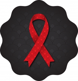 aids red ribbon