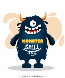 alien monster icon funny cartoon character sketch