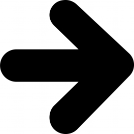 arrow alt right flat sign icon