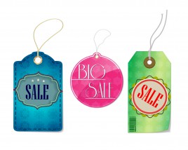 big sale tags