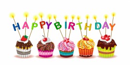 Birthday cupcakes Happy Birthday birthday card