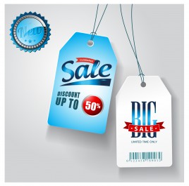 blue sale tags collections