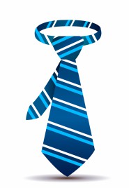 Blue Stripe Tie