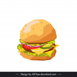 burger design elements classic design