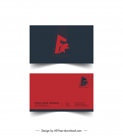 business card template dynamic 3d text bear logo sketch