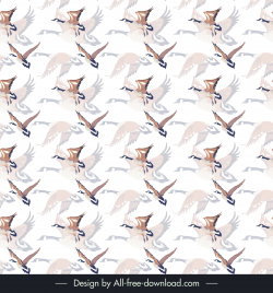 canada pattern template repeating dynamic  goose animals sketch