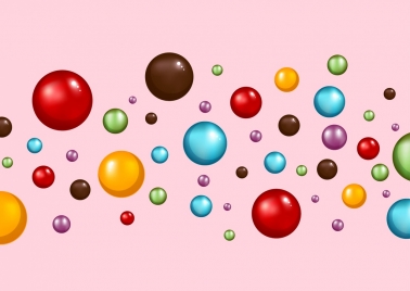 candies background multicolored shiny circles decoration