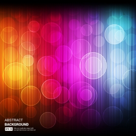 circle abstract background