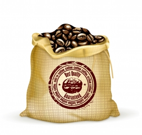 coffee bean bag