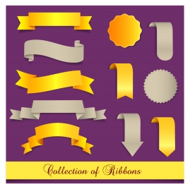 collection of ribbon