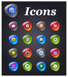 computer icons set