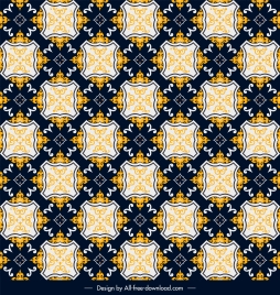decor pattern template colorful classical repeating symmetrical design