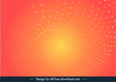 decorative abstract background dynamic twisted spots modern design