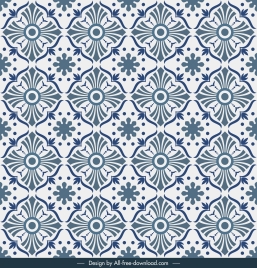 decorative pattern flat repeating symmetric shapes