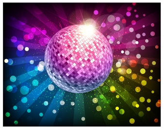 disco ball illustration