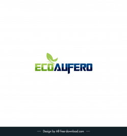 eco aufero logo central solutions multi enzymatic detergent and cleanser template modern elegant texts leaf decor