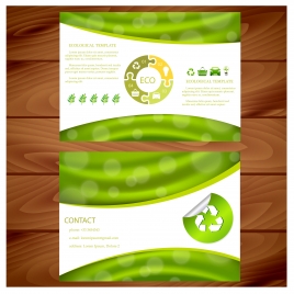 eco business card templates