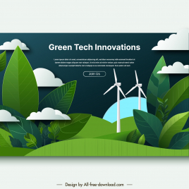 eco clean website template modern paper cut design