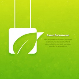 eco green background concept