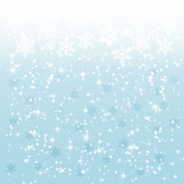 elegant christmas background with snowflakes