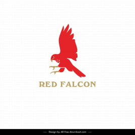 falcon sports academy logo flat dynamic