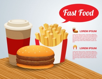 fast food banner