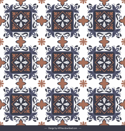 floor tile pattern template classical elegant symmetry