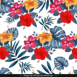 flora background colorful classical decor