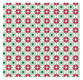 flowers seamless pattern with repeating style design