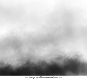 fog brushes backdrop template monochrome design