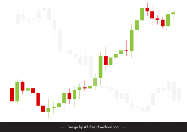 forex trading backdrop template candlestick chart sketch