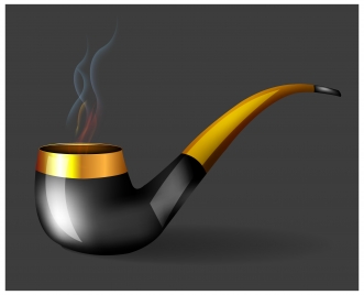 golden pipe realistic