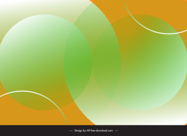 gradient background template bright circles shapes