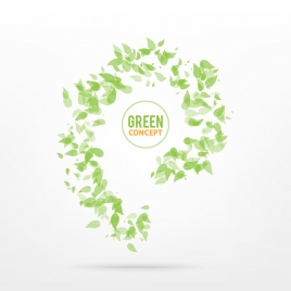 green concept background