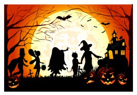 Halloween Children trick or treat