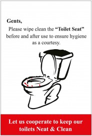 Keep toilet Clean